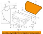 74865tbaa11 Honda Oem Civic Trunk Weather Strip