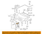 74866sdaa11 Honda Oem Civic Trunk