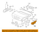 74882s5aa02za Honda Oem Trunk Lid-opener Assembly
