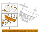 74890ts9307zf Honda Oem 2013 Civic-trunk
