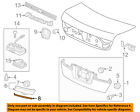 75620ta5a01 Honda Oem Accord Trunk Molding Right