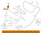 79210a7000 Kia Oem Forte Trunk Left