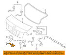 812101g010 Hyundai Oem Accent Trunk Striker
