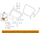 81720g3000 Hyundai Oem Liftgate Tailgate Outside Exterior