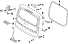 81746-3v000 Kia Genuine Oem Lift Gate Plug