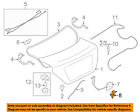846203aw0a Nissan Oem Versa Trunk Striker
