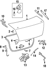 84630-et02a Nissan 84630et02a Genuine Oem