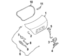 84690-7y000 Nissan Genuine Oem Handle Inside