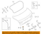 84840ew00a Nissan Infiniti Oem Lid Bumper