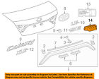8494506010 Toyota Oem 15-17 Camry-trunk