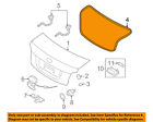 873211g000 Kia Oem 06-11 Rio