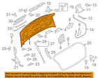 8f0827023d Audi Oem 10-16 S5-trunk