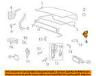 8w1z5443200a Ford Lincoln Oem Town Car Or Actuator Latch Release