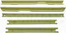 37495953962 926-989 Dorman Oe Solutions Long Bed Crossmember Kit Fits