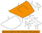 98151201105grv Porsche Oem 13-16 Boxster