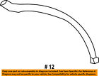 98756104001 Porsche Oem Boxster Arm Right
