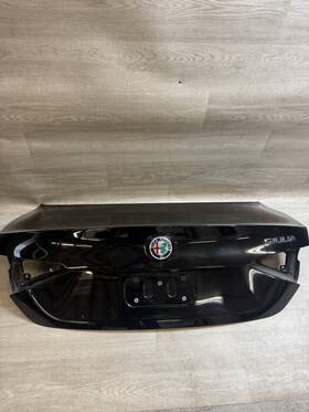 68425258aa Alfa Romeo 2017-2025 Giulia Deck Trunk Lid Tailgate Shell Panel Oem Black 68425258aa Alfa Romeo 2017-2025 Giulia Deck Trunk Lid Tailgate Shell Panel Oem Black