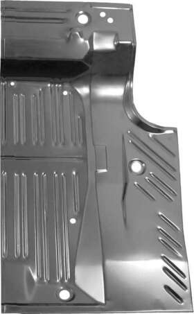 Mm1267 Amd - Auto Metal Direct 1968-70 Dodge Charger Partial Trunk Floor Panel Rh