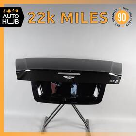Dg43l40110aa Aston Martin 13-16 Db9 Volante Trunk Lid Panel Assembly Black Oem 22k Dg43l40110aa Aston Martin 13-16 Db9 Volante Trunk Lid Panel Assembly Black Oem 22k