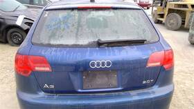 170-50100b Audi Decklid Tailgate Without Spoiler 000 Fits 2006 2007 2008 A3 8p Oem