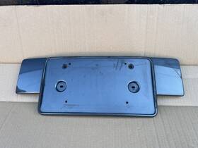 4e0807287 Audi 2004 2005 A8 4.2l D3 Front License Plate Bracket Mount Oem