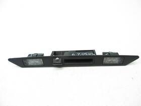 4l0827574a Audi 13-15 4l Q7 Rear Trunk Licence Plate Lights Handle Oem