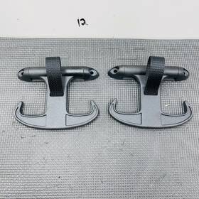 6y5867615 Audi 05-11 A6 Quattro Left/right Rear Trunk Cargo Hook Hanger Pair Oem