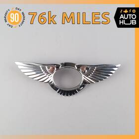 3w0853621a Bentley Continental Flying Spur Gtc Gt Front Grille Badge Emblem Oem 76k