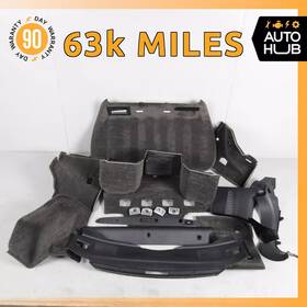 3w7867601j Bentley 07-11 Continental Gtc Trunk Cargo Luggage Cover Trim Panels Oem 63k