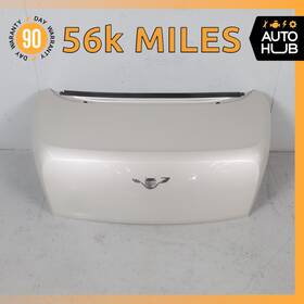 3w8827025g Bentley 12-14 Continental Gt Coupe Trunk Lid Panel Assembly White Oem 56k