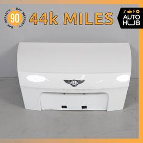 4w0827025j Bentley 13-15 Flying Spur Trunk Lid Panel Assembly White Oem 44k 4w0827025j Bentley 13-15 Flying Spur Trunk Lid Panel Assembly White Oem 44k