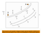 Bhn151sj3 Mazda Oem 14-16 3 Trunk Lid-spoiler