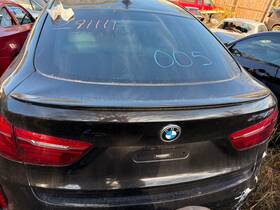 41007424458 Bmw 14-19 X6 X6m F16 F86 Trunk Lid Liftgate Tailgate Hatch Oem Black Sapphire