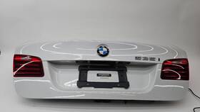 416021 Bmw 2011-16 F10 535i Trunk Lid Deck Shell Panel Assembly With Stop Light 35k Oem