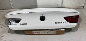 41627228478 Bmw 2012-2017 650i F12 Rear Trunk Lid Shell White Oem
