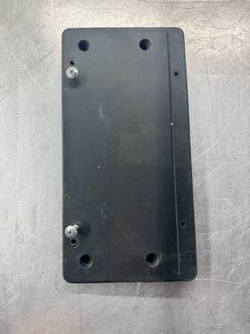 5111-7373467 Bmw 51117373467 2017 740le Xdrive Front License Plate Mount Bracket Black Oem