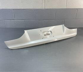 51247416687 Bmw 2012-2019 750i G12 Rear Trunk Lid Finish Panel White A96 Oem Note