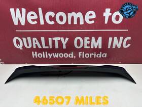 Bmw 51248499859 2018-2024 X3 G01 Rear Liftgate Spoiler Wing Black With 3rd Stop Light Oem 46k
