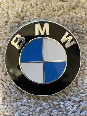 5148219237 Bmw Oem 3 Series Trunk Lid Logo