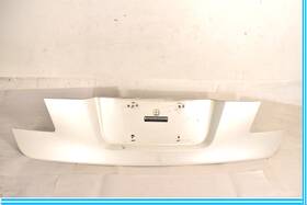 51497186534 Bmw 09-15 750li 750i F01 Trunk Lid License Plate Trim Finisher Panel White Oem