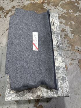 7124294 Bmw For E92 335i Oem Cover Trunk Trim Convertible