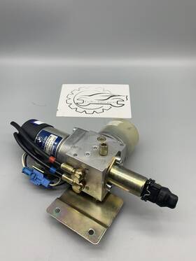 Hb70087-002 Bmw 02-08 745i Hydraulic Trunk Lid Open Close Pump Assembly Oem
