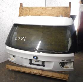 Lid-50248c Bmw 2011-2013 X3 Rear Upper Hatch Liftgate With Privacy Tint Glass Oem 300u