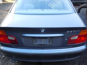 Lid-59014 Bmw 2001-2005 330i Sedan Rear Trunk Deck Lid With Lights Oem 372