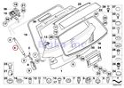 Bmw51247178273-2 Bmw Genuine Trunk Lid Hatch Shock Gas Pressurized Support