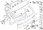 Bmw51247308849 Bmw Genuine Upper Hatch Lock