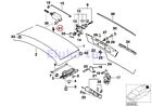 Bmw51248254063-2 Bmw Genuine Engine Hood Trunk Lid Closing System Stop Buffer