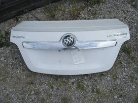 170-693c Buick 2011 Lacrosse White Trunk Lid With Spoiler No Shipping 10-13