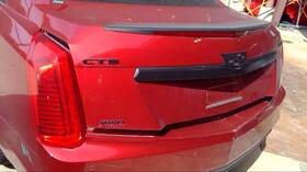 170-02061a Cadillac Trunk/hatch/tailgate Base With Spoiler Fits 14-19 Cts 4521935