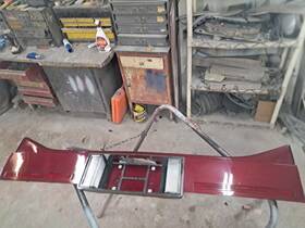 20563679 Cadillac 1986 Fleetwood Deville Fwd Trunk Tail Filler Valance Panel-rear Header-oem-red 20563679 Cadillac 1986 Fleetwood Deville Fwd Trunk Tail Filler Valance Panel-rear Header-oem-red
